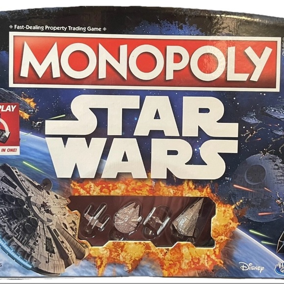 Hasbro Other - Hasbro Star Wars Monopoly NWOT & Never Opened Collector Game Galaxy Sci-Fi Space